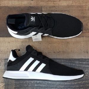 adidas xplorer black & white shoes